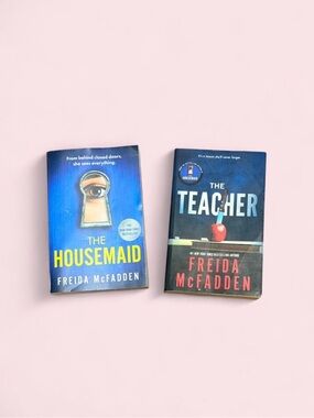 Freida McFadden Book Bundle The Housemaid & The Teacher Paperback Thrillers